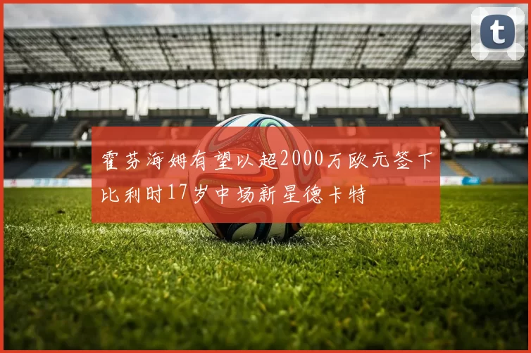 霍芬海姆有望以超2000万欧元签下比利时17岁中场新星德卡特